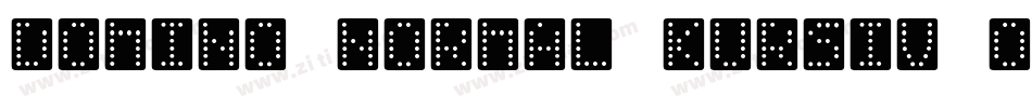 Domino normal kursiv omrids字体转换